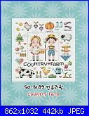 SODA - Giapponesi-Coreani: gruppi, sampler, animali... - schemi e link-so-3189-country-farm-jpg