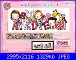 SODA - Giapponesi-Coreani: gruppi, sampler, animali... - schemi e link-so-g99-alphabet-game-1-jpg