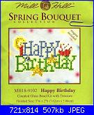 Mill Hill  - schemi e link-18-9102-happy-birthday-jpg