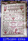 Cuore e Batticuore - schemi e link-rose-sampler-jpg