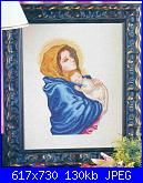 Religiosi: Madonne, Gesù, Immagini sacre- schemi e link-maria_in_azzurro_1-jpg