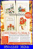 Idee Natalizie per decorare  la casa...- schemi e link-christmas-floral-cards1-jpg