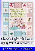 Sampler nascita - schemi e link-gemelli-jpg
