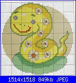 Animali vari* ( VEDI ANIMALI ) - schemi e link-serpente-jpg