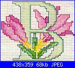 Alfabeti  fiori ( Vedi ALFABETI ) - schemi e link-b-jpg