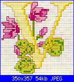Alfabeti  fiori ( Vedi ALFABETI ) - schemi e link-v-jpg