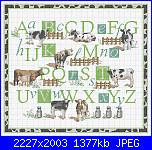 Alfabeti animali * ( Vedi ALFABETI ) - schemi e link-abc-vacas-jpg