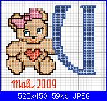 Alfabeti animali * ( Vedi ALFABETI ) - schemi e link-alfa-orsetta-u-jpg