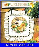 Welcome - Casa dolce casa - Home sweet home*- schemi e link-girassol-pink-rose-crochet-jpg