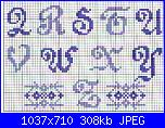 Alfabeti semplici* ( Vedi ALFABETI ) - schemi e link-alfa-maiuscolo-script-blu-e-azzurro-2-jpg