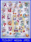 Alfabeti animali * ( Vedi ALFABETI ) - schemi e link-abecedarios-punto-de-cruz-363-jpg