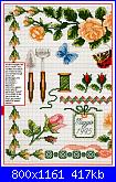 Rose, Roses, Rosas, Rosen - schemi e link-sampler_1-jpg