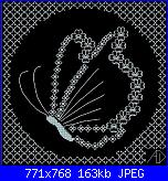 Schemi monocolore - schemi e link-farfalla-jpg