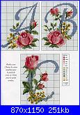 Alfabeti  fiori ( Vedi ALFABETI ) - schemi e link-abc_rose1-jpg
