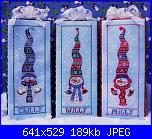 Pupazzi di neve - schemi e link-snowman-trio-jpg