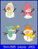 Pupazzi di neve - schemi e link-cm-designs-snowbugs-jpg