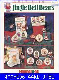 Natale: Le calze- schemi e link-dimensions-112-jingle-bell-bears-lucy-rigg-jpg