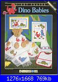 Sampler nascita - schemi e link-dimensions-232-dino-babies-ginny-fraser-jpg
