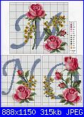Alfabeti  fiori ( Vedi ALFABETI ) - schemi e link-abc_rose5-jpg