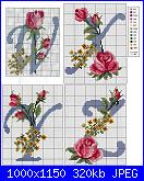Alfabeti  fiori ( Vedi ALFABETI ) - schemi e link-abc_rose9-jpg