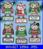 Gufi e Civette - schemi e link-dw-happy-owlidays-christmas-ornaments-jpg