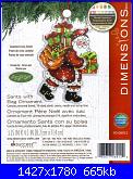 Idee Natalizie per decorare  la casa...- schemi e link-dimensions-70-08912-santa-bag-ornament-jpg