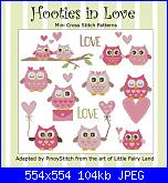 Gufi e Civette - schemi e link-pinoystitch-hooties-love-jpg