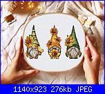 Personaggi fantastici: draghi, gnomi, folletti- schemi e link-sunflower-gnomes-jpg