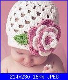 Scarpine e cappellino bebè-baby-crochet-hat-patterns-easy-jpg