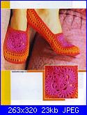Cerco schema per Calzettoni a uncinetto-sapatilha-crochet-rendada1-jpg