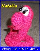 I lavori ad uncinetto di Natalia-serpente-2-jpg