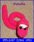 I lavori ad uncinetto di Natalia-serpente-3-jpg