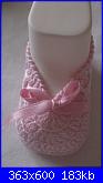 alcuni miei lavori all'uncinetto Anapaola-scarpina-rosa1-jpg