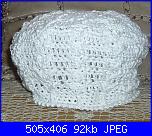 alcuni miei lavori all'uncinetto Anapaola-basco-bianco2-jpg