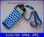 Portacellulari & Co.-portatelefonino-bianco-azzurro-foto-1-jpg