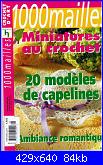 1000 mailles - miniatures au crochet - 20 modèles de capelines-43couverture-jpg