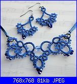 Gioielli A Chiacchierino..... dalla rete-blue-necklace-e-earrings-marilee-rockley-jpg