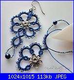Gioielli A Chiacchierino..... dalla rete-blue-earrings-marilee-rockley-jpg