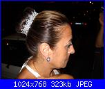 Acconciatura per Sposa e damigella con filato Coats Metallic argento-dscn2655-jpg