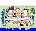 realizzare schemi dall'immagine: maialini e mucche-vaca6-jpg