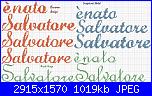 Richiesta per scritta fiocco in vari font " E' nato Salvatore"-salvatore2-jpg