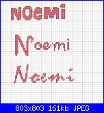 Nome Noemi per lenzuolino-noemi-jpg
