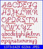 Alfabeto font "NoodleScript" e "Wrexham Script"-alfabeto-noodlescript-24-punti-jpg