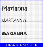 schemino nome Marianna-marianna-jpg