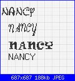 Scritta * Nancy * 38x10-nancy-jpg