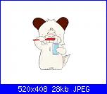 Spank e puffetta per bavaglini-cels-spank054-jpg