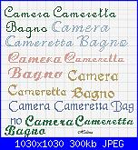 Scritta * Cameretta e Bagno*-ccb-jpg