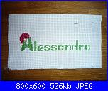 Lettera A con cappello di babbo natale-p10504651-jpg