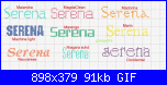 Richiesta nome * Serena* per bavaglino-serena-gif