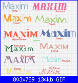 Schema nome * MAXIM*-maxim-gif